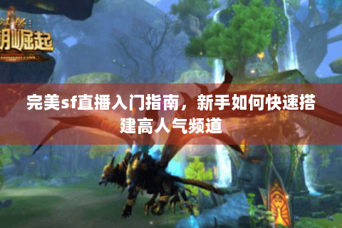 完美sf直播入门指南，新手如何快速搭建高人气频道