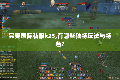 完美国际私服k25,有哪些独特玩法与特色?