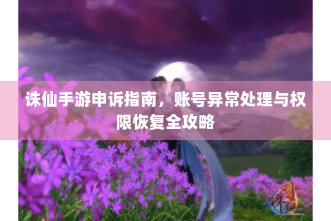 诛仙手游申诉指南，账号异常处理与权限恢复全攻略