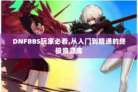 DNFBBS玩家必看,从入门到精通的终极资源库