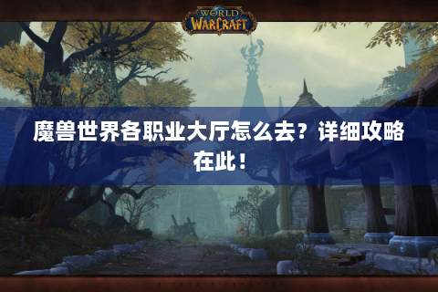 魔兽世界各职业大厅怎么去？详细攻略在此！