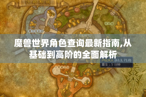 魔兽世界角色查询最新指南,从基础到高阶的全面解析