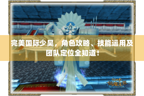 完美国际少昊，角色攻略、技能运用及团队定位全知道！