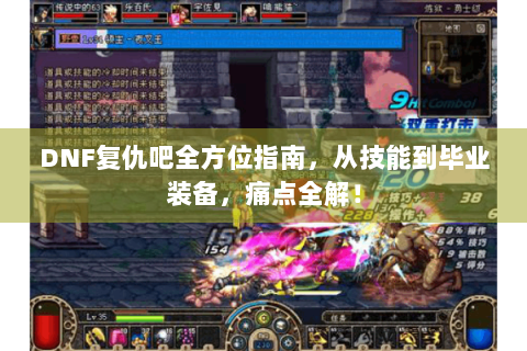 DNF复仇吧全方位指南，从技能到毕业装备，痛点全解！