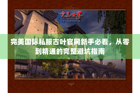 完美国际私服古叶官网新手必看，从零到精通的完整避坑指南