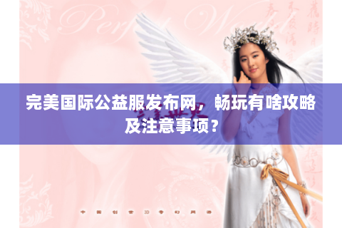 完美国际公益服发布网，畅玩有啥攻略及注意事项？