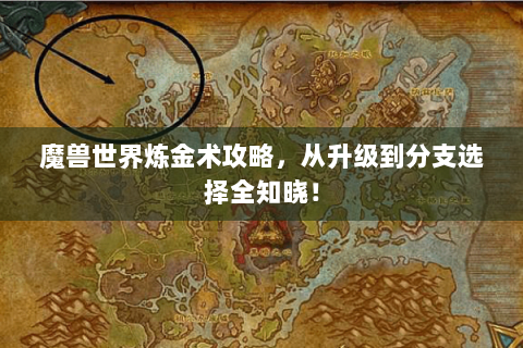 魔兽世界炼金术攻略，从升级到分支选择全知晓！