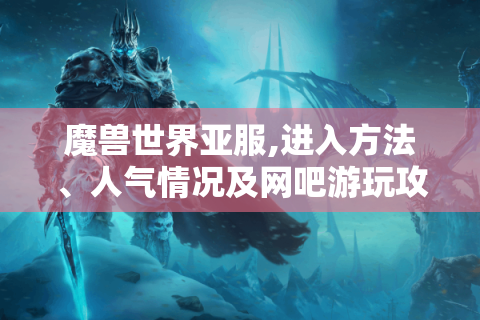 魔兽世界亚服,进入方法、人气情况及网吧游玩攻略