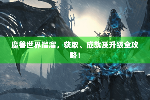 魔兽世界溜溜，获取、成就及升级全攻略！