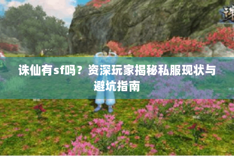 诛仙有sf吗？资深玩家揭秘私服现状与避坑指南