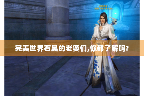 完美世界石昊的老婆们,你都了解吗?