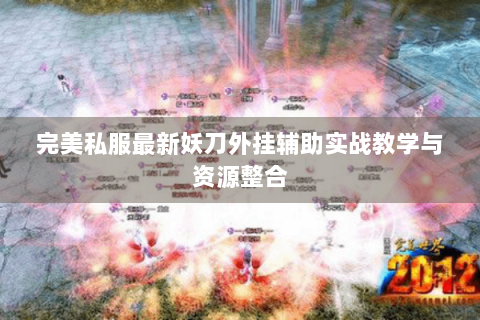 完美私服最新妖刀外挂辅助实战教学与资源整合