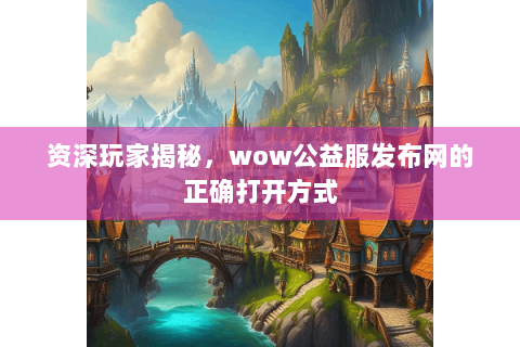 资深玩家揭秘，wow公益服发布网的正确打开方式