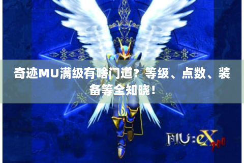 奇迹MU满级有啥门道？等级、点数、装备等全知晓！