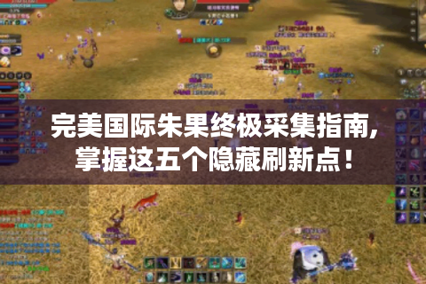完美国际朱果终极采集指南,掌握这五个隐藏刷新点！