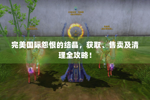 完美国际怨恨的结晶，获取、售卖及清理全攻略！