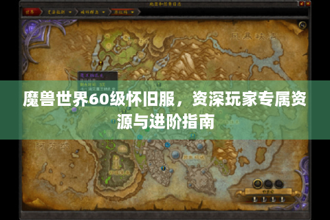 魔兽世界60级怀旧服，资深玩家专属资源与进阶指南