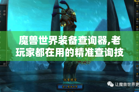 魔兽世界装备查询器,老玩家都在用的精准查询技巧