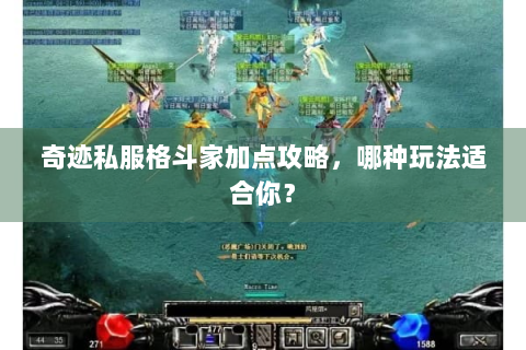 奇迹私服格斗家加点攻略，哪种玩法适合你？
