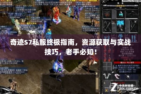奇迹S7私服终极指南，资源获取与实战技巧，老手必知！