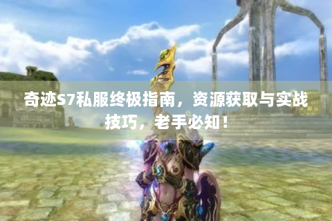 奇迹S7私服终极指南，资源获取与实战技巧，老手必知！