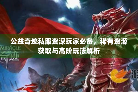公益奇迹私服资深玩家必备，稀有资源获取与高阶玩法解析