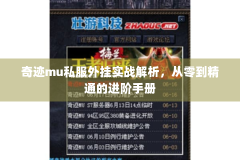 奇迹mu私服外挂实战解析，从零到精通的进阶手册