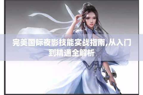 完美国际夜影技能实战指南,从入门到精通全解析