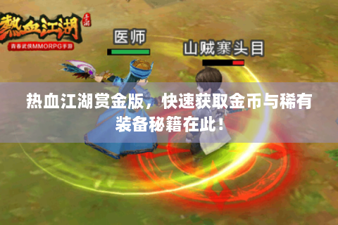热血江湖赏金版，快速获取金币与稀有装备秘籍在此！