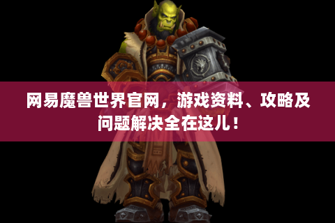 网易魔兽世界官网，游戏资料、攻略及问题解决全在这儿！