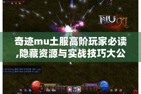 奇迹mu土服高阶玩家必读,隐藏资源与实战技巧大公开