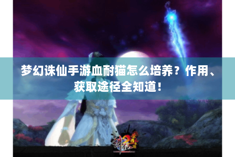 梦幻诛仙手游血耐猫怎么培养？作用、获取途径全知道！