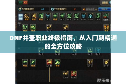 DNF井盖职业终极指南，从入门到精通的全方位攻略
