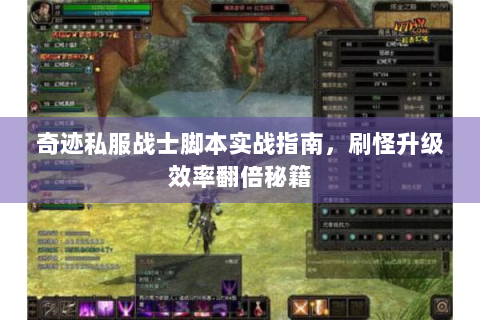 奇迹私服战士脚本实战指南，刷怪升级效率翻倍秘籍