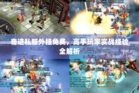 奇迹私服外挂免费，高手玩家实战经验全解析