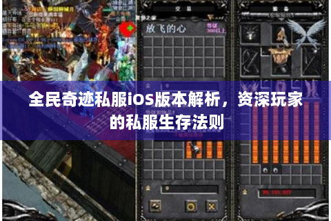 全民奇迹私服iOS版本解析，资深玩家的私服生存法则