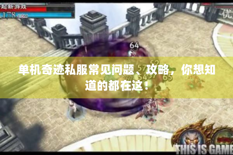 单机奇迹私服常见问题、攻略，你想知道的都在这！