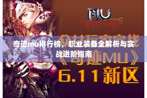 奇迹mu排行榜，职业装备全解析与实战进阶指南