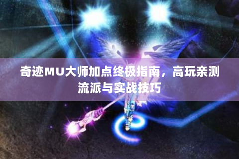 奇迹MU大师加点终极指南，高玩亲测流派与实战技巧