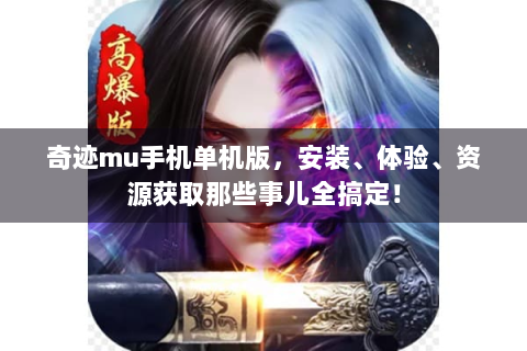 奇迹mu手机单机版，安装、体验、资源获取那些事儿全搞定！
