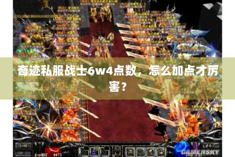 奇迹私服战士6w4点数，怎么加点才厉害？