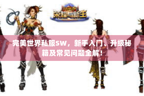 完美世界私服SW，新手入门、升级秘籍及常见问题全解！