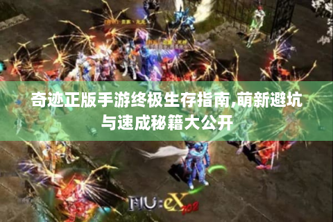 奇迹正版手游终极生存指南,萌新避坑与速成秘籍大公开