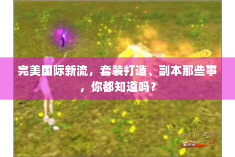 完美国际新流，套装打造、副本那些事，你都知道吗？