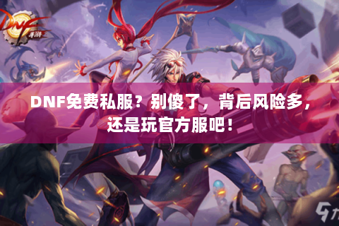 DNF免费私服？别傻了，背后风险多，还是玩官方服吧！