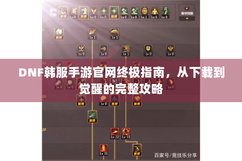 DNF韩服手游官网终极指南，从下载到觉醒的完整攻略