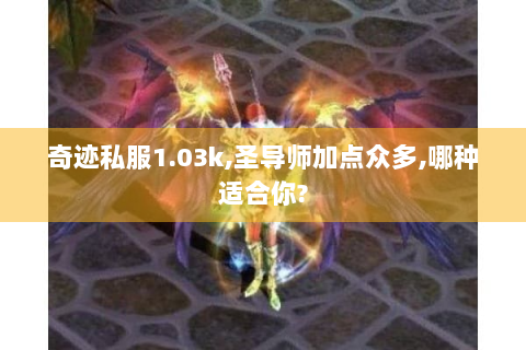 奇迹私服1.03k,圣导师加点众多,哪种适合你?