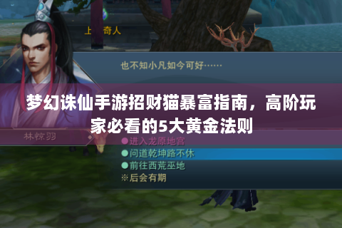 梦幻诛仙手游招财猫暴富指南，高阶玩家必看的5大黄金法则