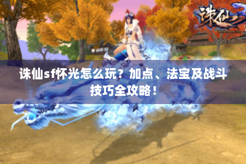 诛仙sf怀光怎么玩？加点、法宝及战斗技巧全攻略！