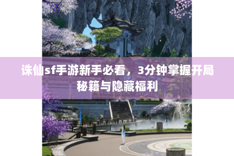 诛仙sf手游新手必看，3分钟掌握开局秘籍与隐藏福利